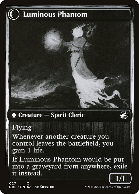 Lunarch Veteran // Luminous Phantom (reverso)