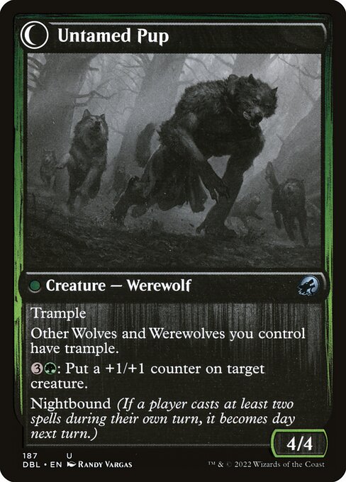 Hound Tamer // Untamed Pup (reverso)