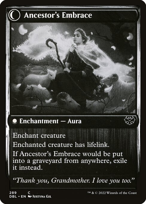 Kindly Ancestor // Ancestor's Embrace (reverso)