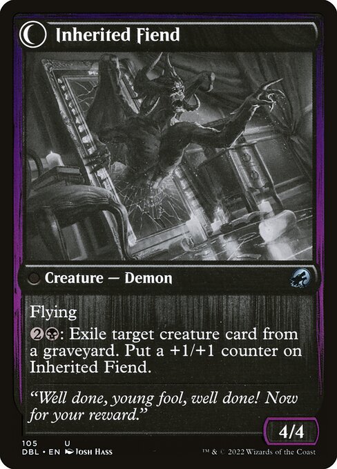 Heirloom Mirror // Inherited Fiend (reverso)
