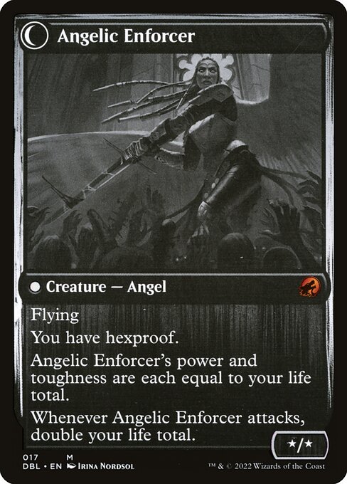 Enduring Angel // Angelic Enforcer (reverso)