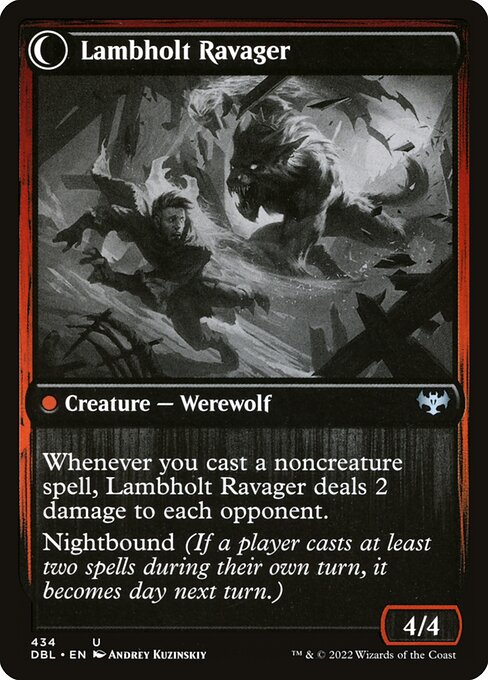 Lambholt Raconteur // Lambholt Ravager (reverso)