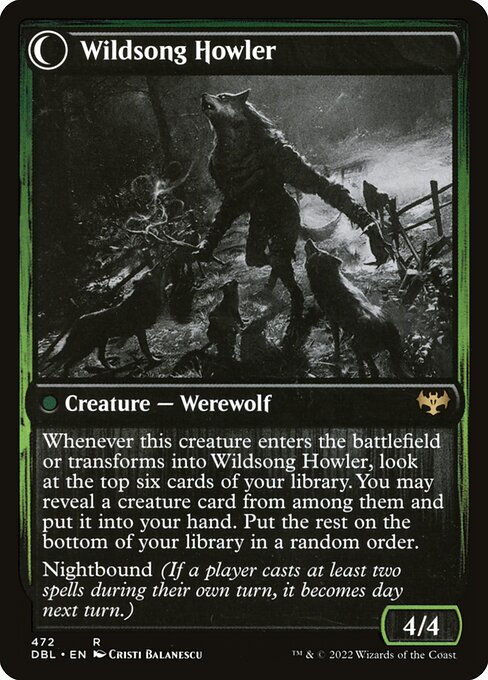 Howlpack Piper // Wildsong Howler (reverso)
