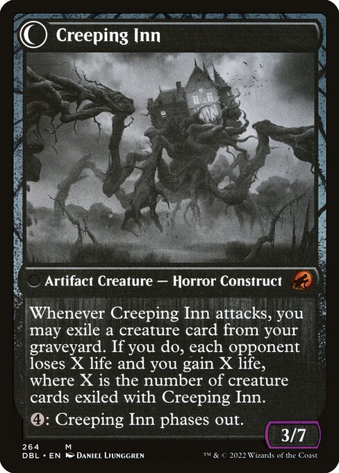 Hostile Hostel // Creeping Inn (reverso)