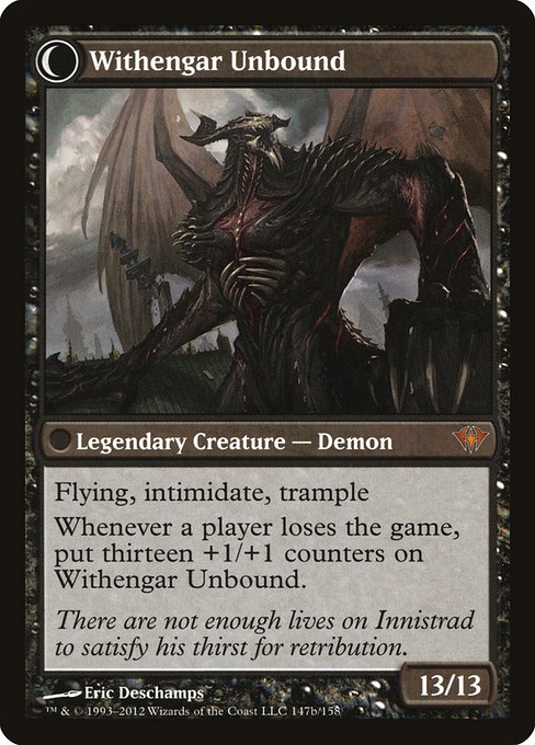 Elbrus, the Binding Blade // Withengar Unbound (reverso)