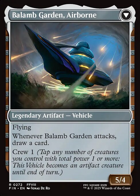 Balamb Garden, SeeD Academy // Balamb Garden, Airborne (reverso)