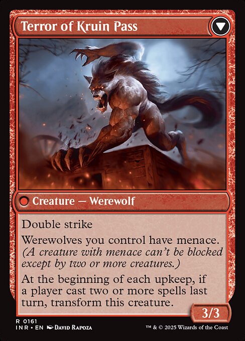 Kruin Outlaw // Terror of Kruin Pass (reverso)