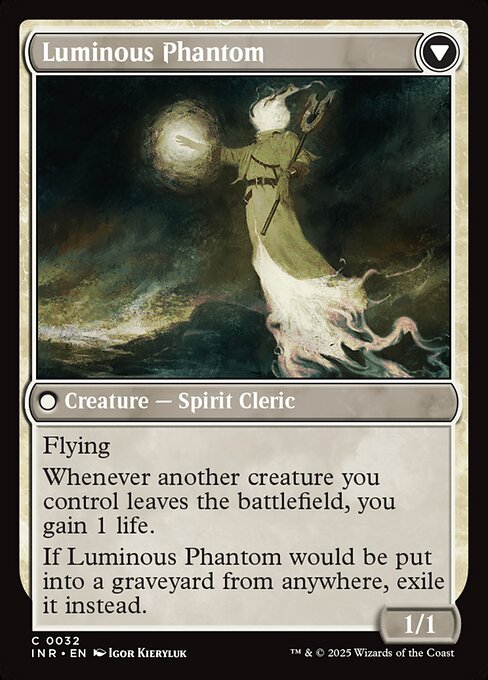 Lunarch Veteran // Luminous Phantom (reverso)