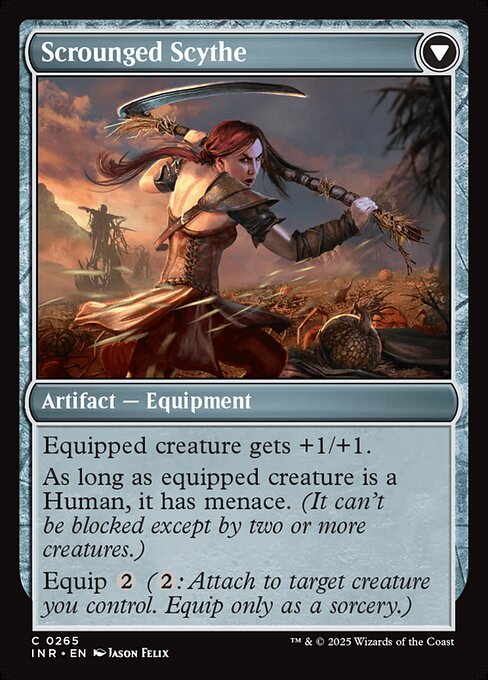Harvest Hand // Scrounged Scythe (reverso)