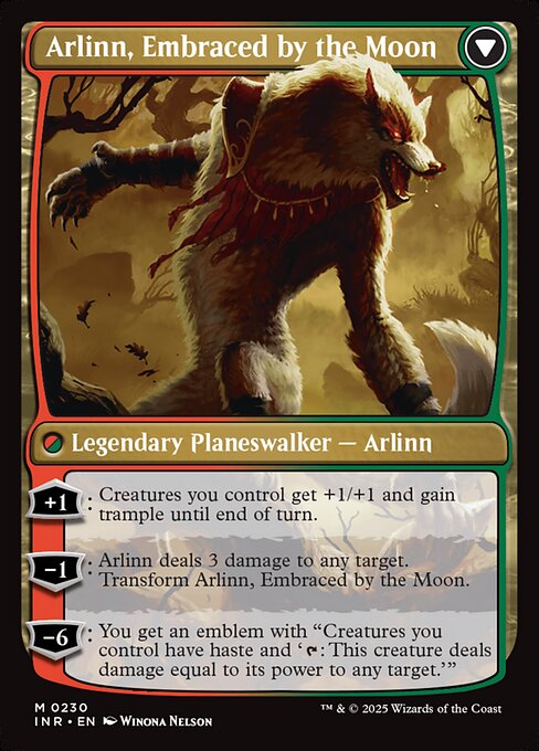 Arlinn Kord // Arlinn, Embraced by the Moon (reverso)