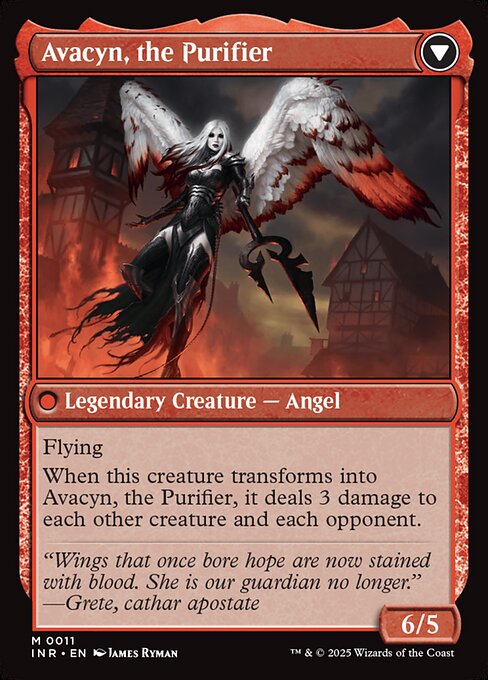 Archangel Avacyn // Avacyn, the Purifier (reverso)
