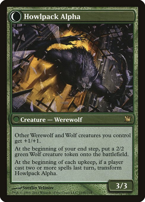 Mayor of Avabruck // Howlpack Alpha (reverso)