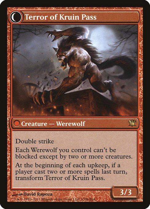 Kruin Outlaw // Terror of Kruin Pass (reverso)