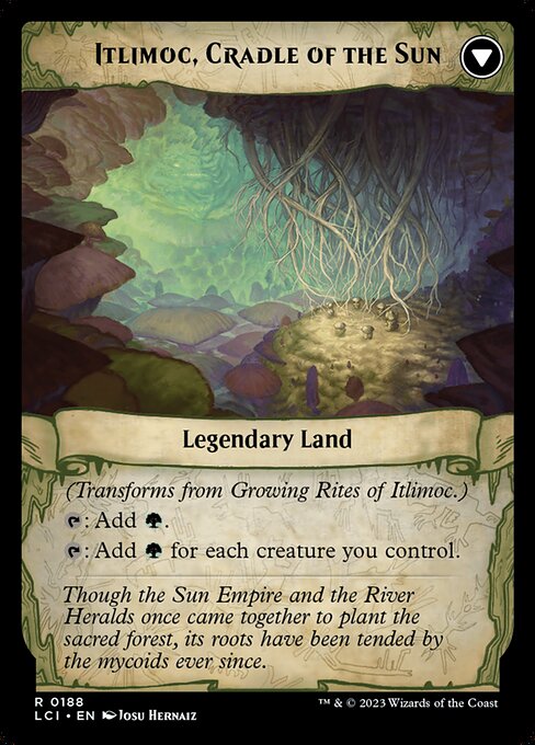 Growing Rites of Itlimoc // Itlimoc, Cradle of the Sun (reverso)