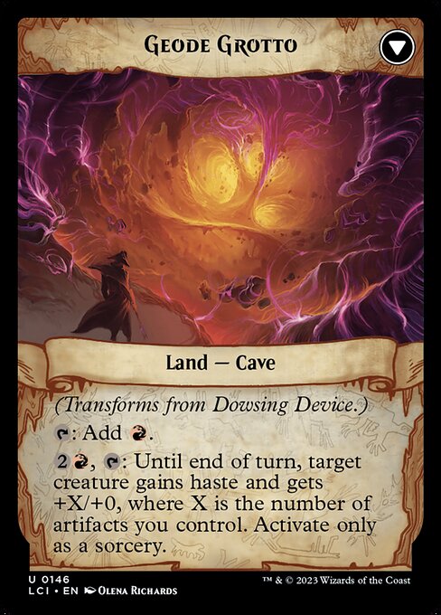 Dowsing Device // Geode Grotto (reverso)