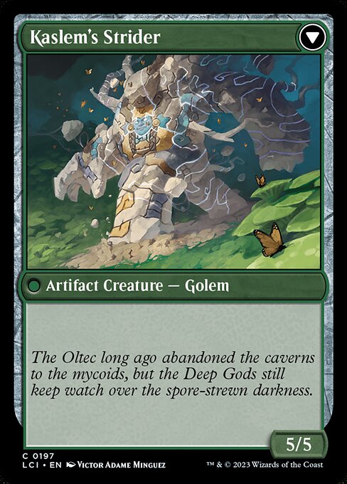 Kaslem's Stonetree // Kaslem's Strider (reverso)