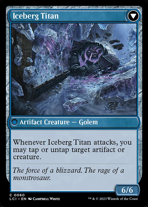 Inverted Iceberg // Iceberg Titan (reverso)