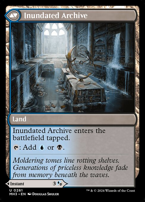 Waterlogged Teachings // Inundated Archive (reverso)