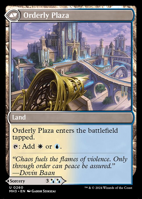 Suppression Ray // Orderly Plaza (reverso)