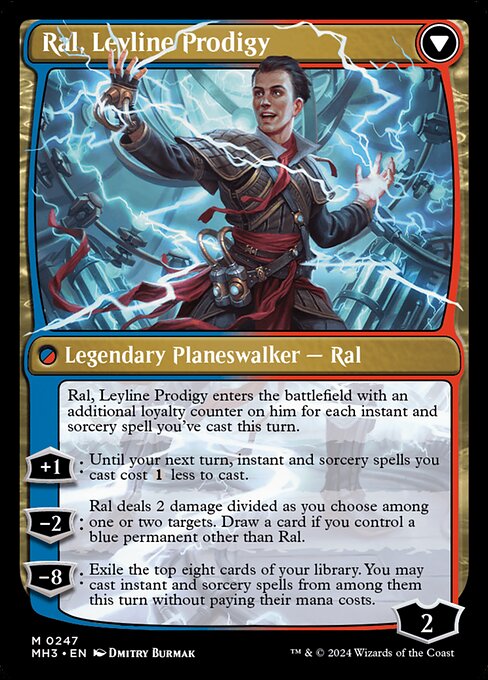 Ral, Monsoon Mage // Ral, Leyline Prodigy (reverso)