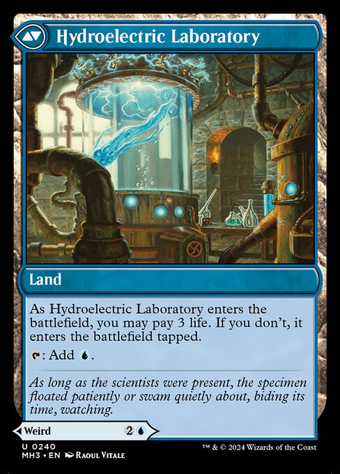 Hydroelectric Specimen // Hydroelectric Laboratory (reverso)