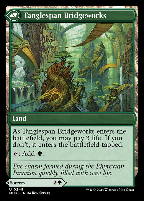 Bridgeworks Battle // Tanglespan Bridgeworks (reverso)