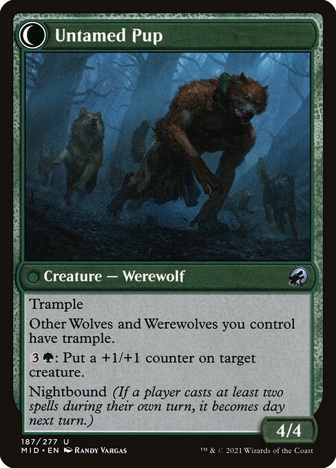Hound Tamer // Untamed Pup (reverso)