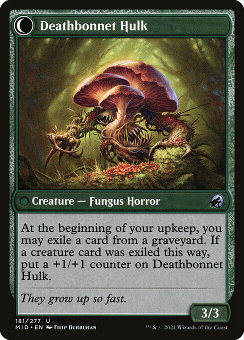 Deathbonnet Sprout // Deathbonnet Hulk (reverso)