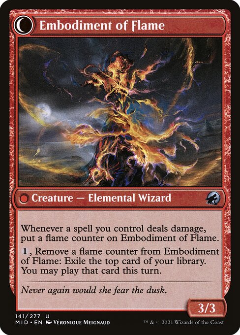 Flame Channeler // Embodiment of Flame (reverso)