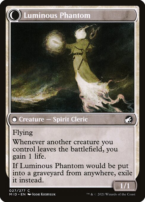 Lunarch Veteran // Luminous Phantom (reverso)