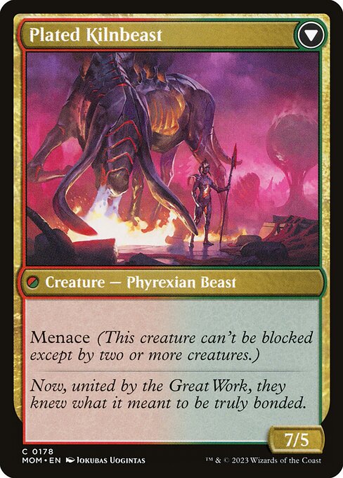 Bonded Herdbeast // Plated Kilnbeast (reverso)