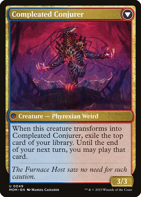 Captive Weird // Compleated Conjurer (reverso)