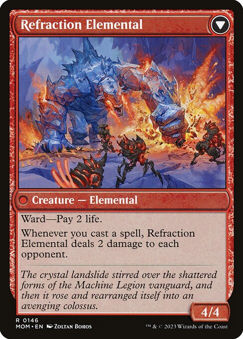 Invasion of Karsus // Refraction Elemental (reverso)