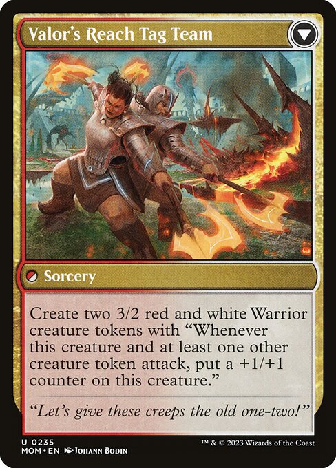 Invasion of Kylem // Valor's Reach Tag Team (reverso)