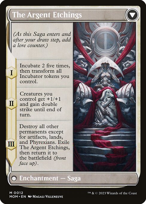 Elesh Norn // The Argent Etchings (reverso)
