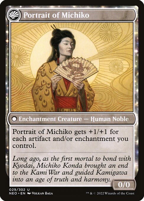 Michiko's Reign of Truth // Portrait of Michiko (reverso)