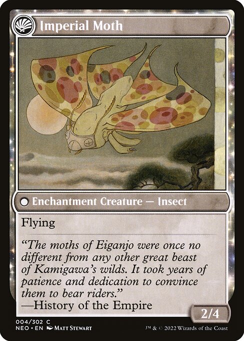 Befriending the Moths // Imperial Moth (reverso)