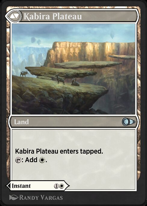 Kabira Takedown // Kabira Plateau (reverso)