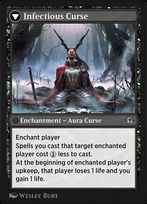 Accursed Witch // Infectious Curse (reverso)