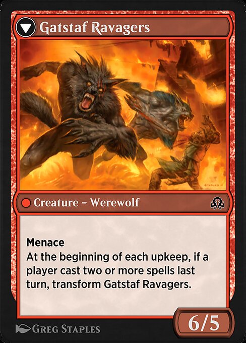 Gatstaf Arsonists // Gatstaf Ravagers (reverso)
