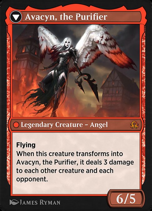 Archangel Avacyn // Avacyn, the Purifier (reverso)