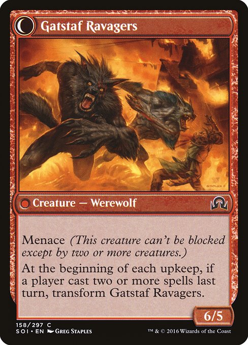 Gatstaf Arsonists // Gatstaf Ravagers (reverso)