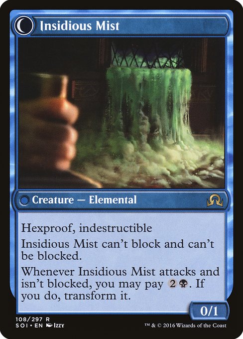 Elusive Tormentor // Insidious Mist (reverso)