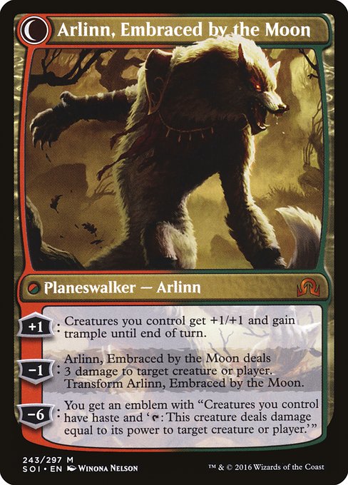 Arlinn Kord // Arlinn, Embraced by the Moon (reverso)