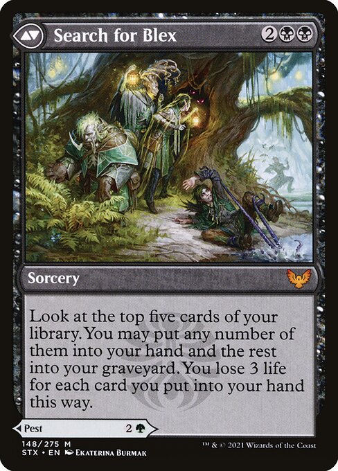 Blex, Vexing Pest // Search for Blex (reverso)