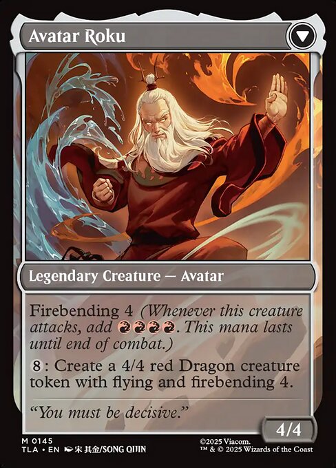 The Legend of Roku // Avatar Roku (reverso)