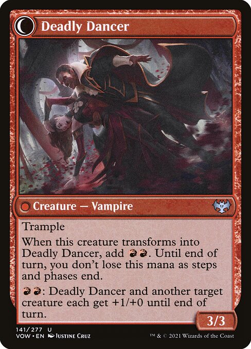 Alluring Suitor // Deadly Dancer (reverso)