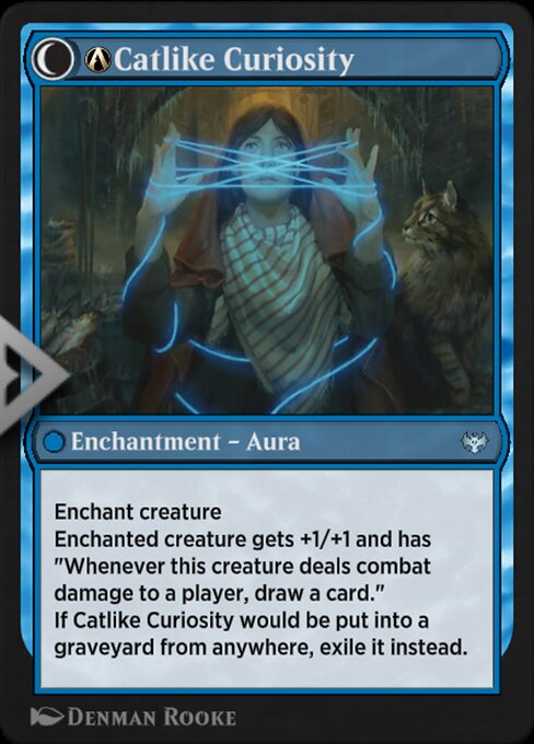 A-Mischievous Catgeist // A-Catlike Curiosity (reverso)