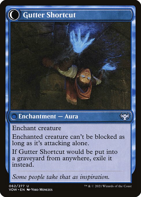 Gutter Skulker // Gutter Shortcut (reverso)