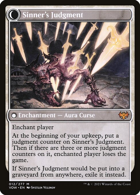 Faithbound Judge // Sinner's Judgment (reverso)